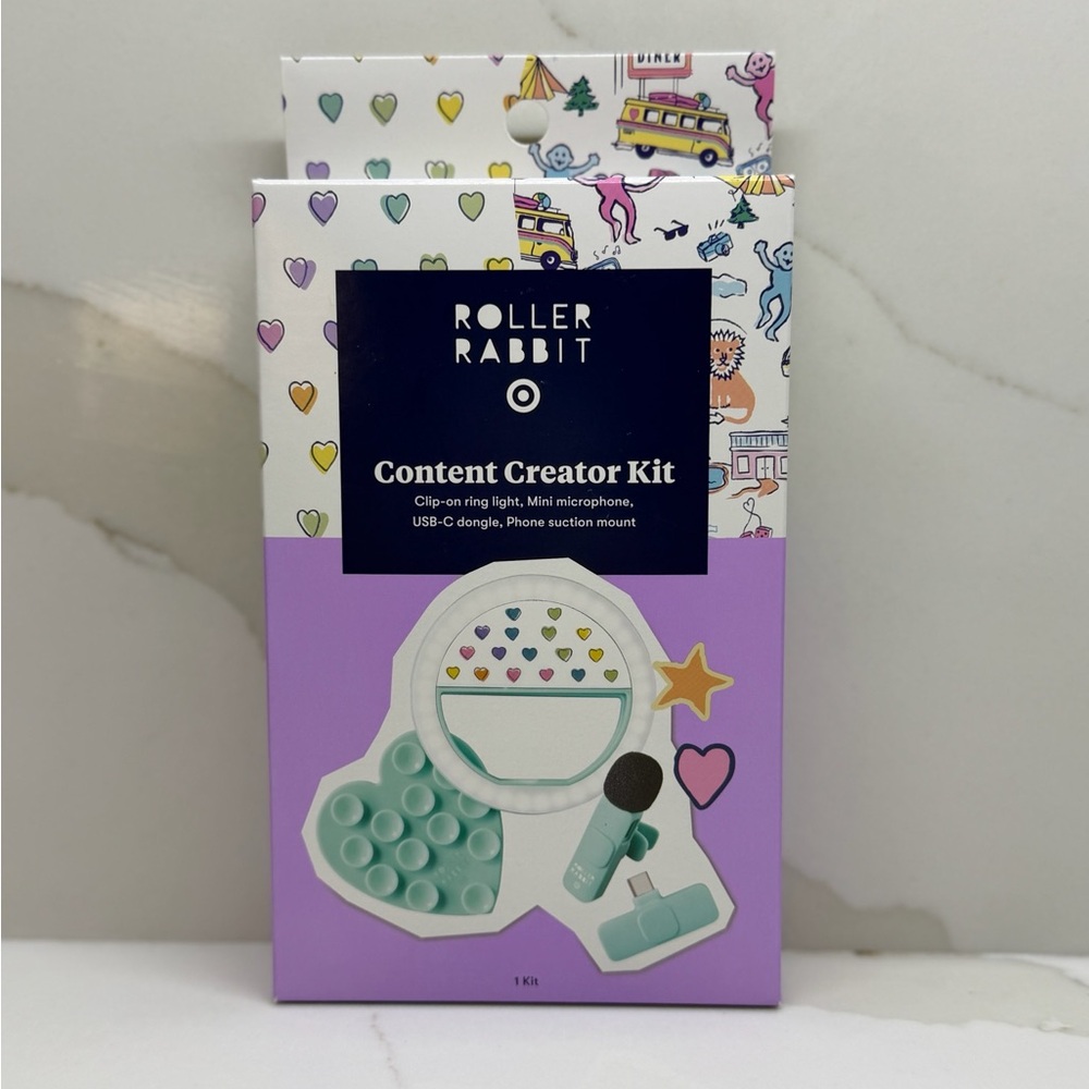 Roller Rabbit Content Creator Kit - Mint & Purple